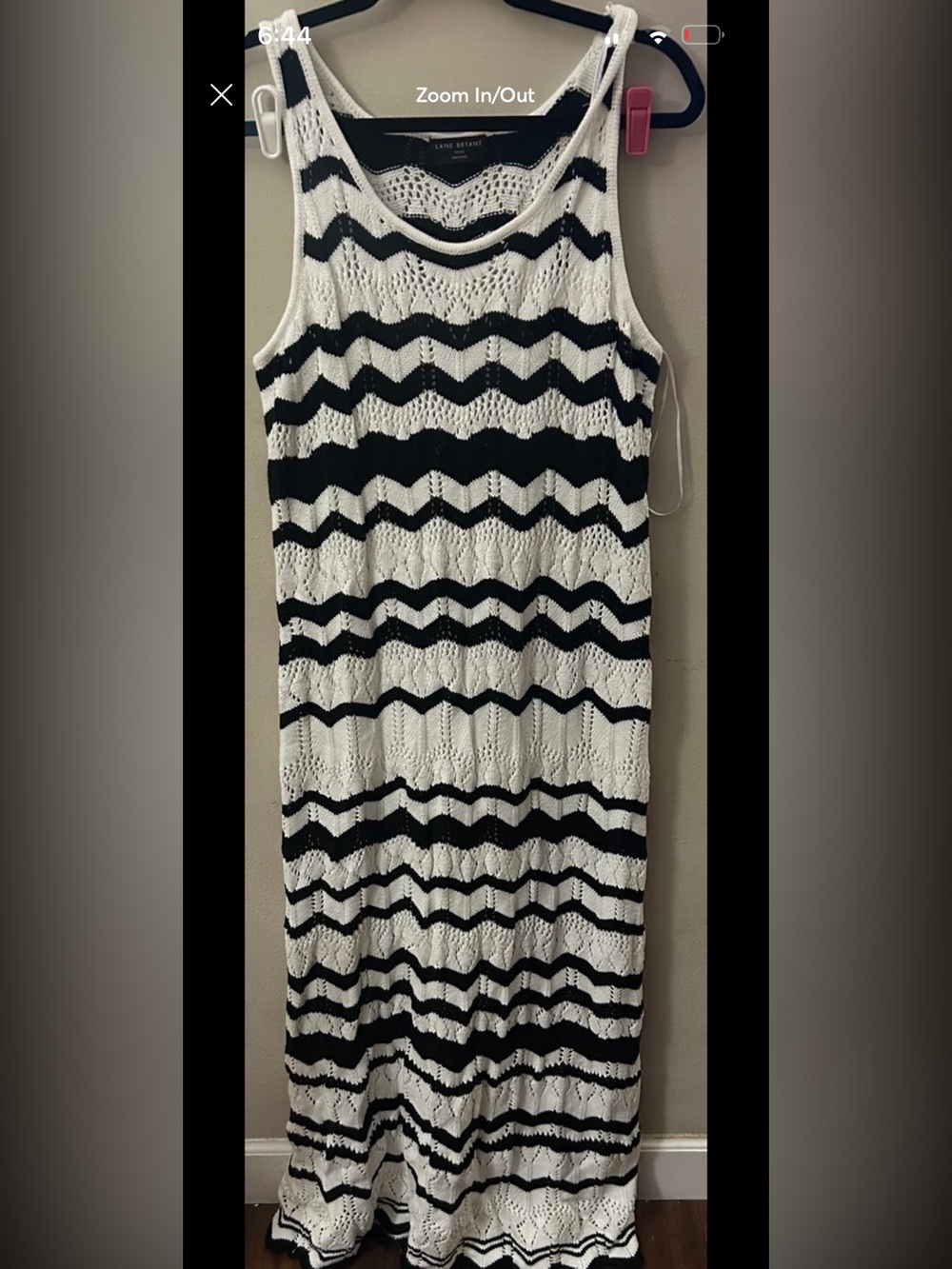Lane Bryant knit maxi dress size 14/16
